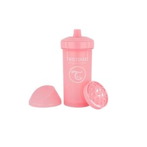 پک 4 عددی لیوان آبخوری ۳۶۰ میل صورتی پاستل تویست شیک